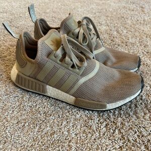 adidas NMD_R1 Raw Gold Cardboard Tan B79760 Men's Size 10.5 Boost